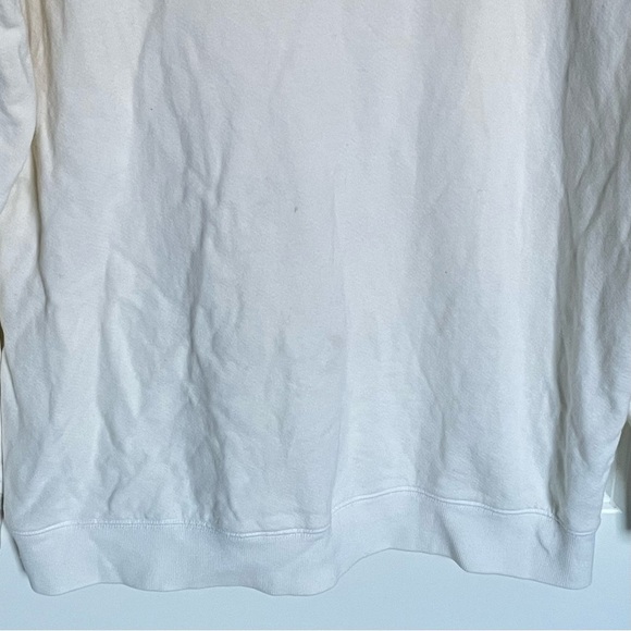 Peloton Oversized Everyday Cream Pink Floral Crewneck Sweatshirt 35001 - Picture 7 of 16